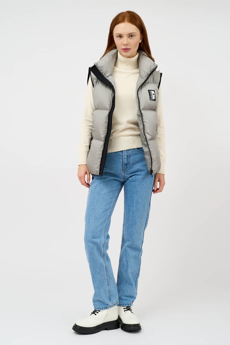 Gilet donna GRIGIO