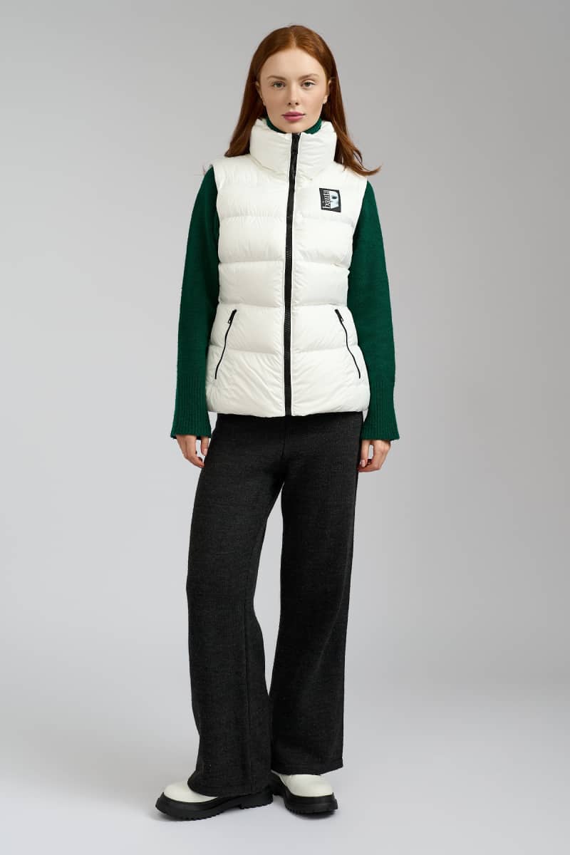 Gilet donna BIANCO NEVE - immagine 3