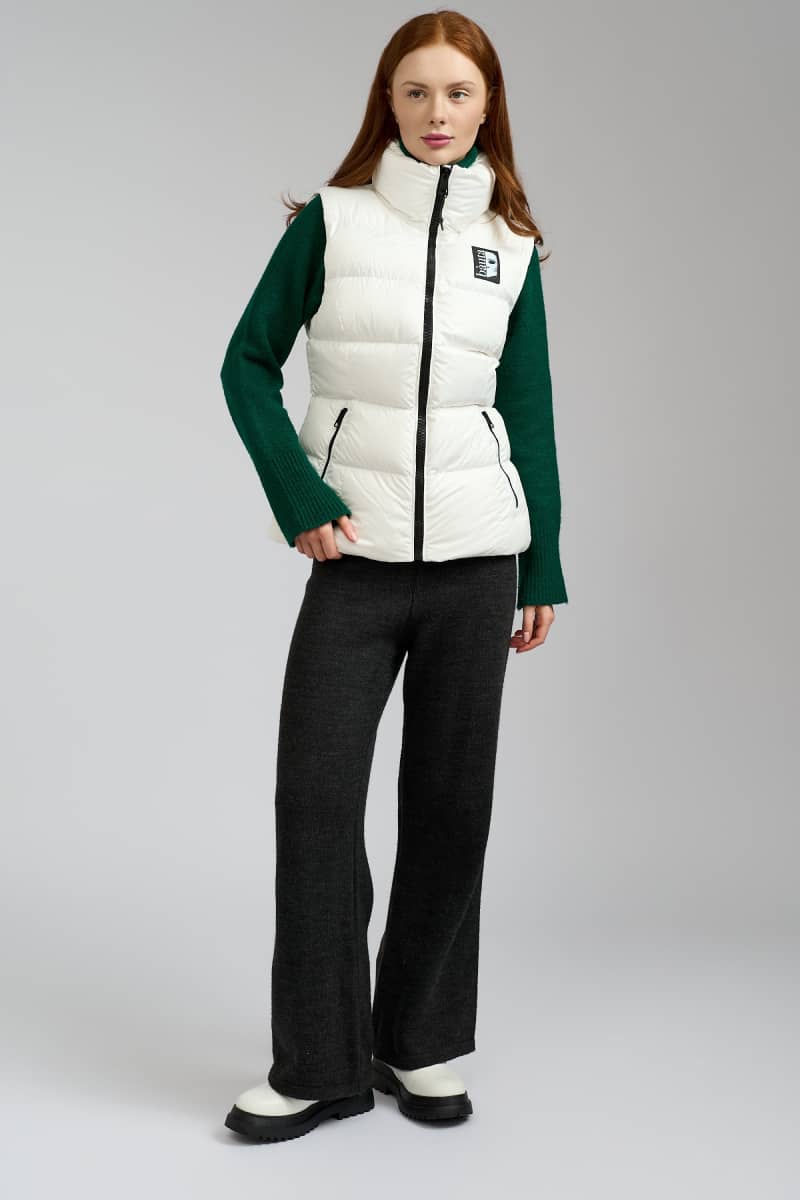 Gilet donna BIANCO NEVE - immagine 4