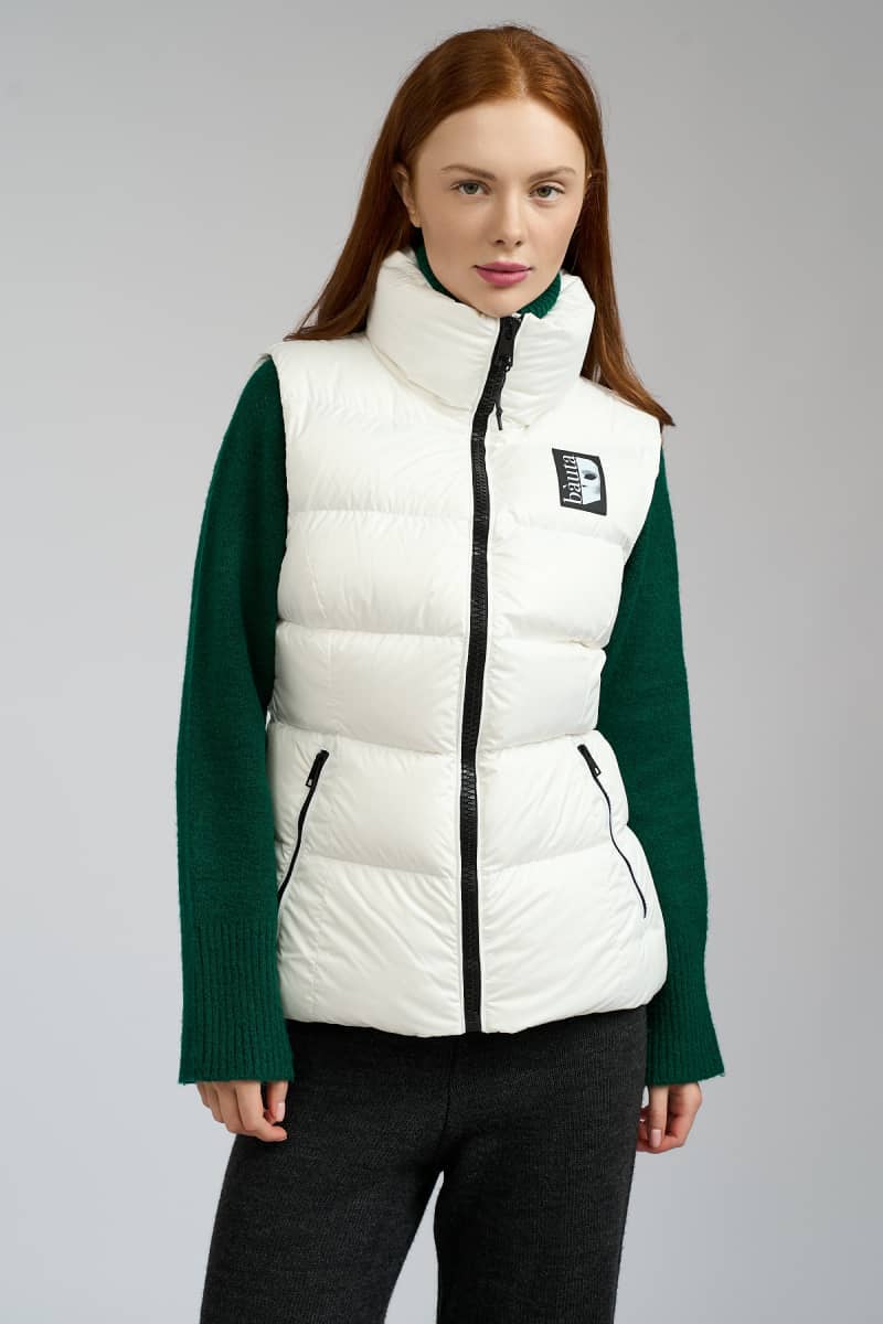 Gilet donna BIANCO NEVE - immagine 8