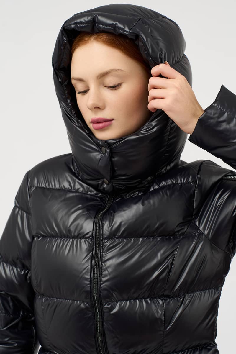 Giacca donna NERO LUCIDO - immagine 10