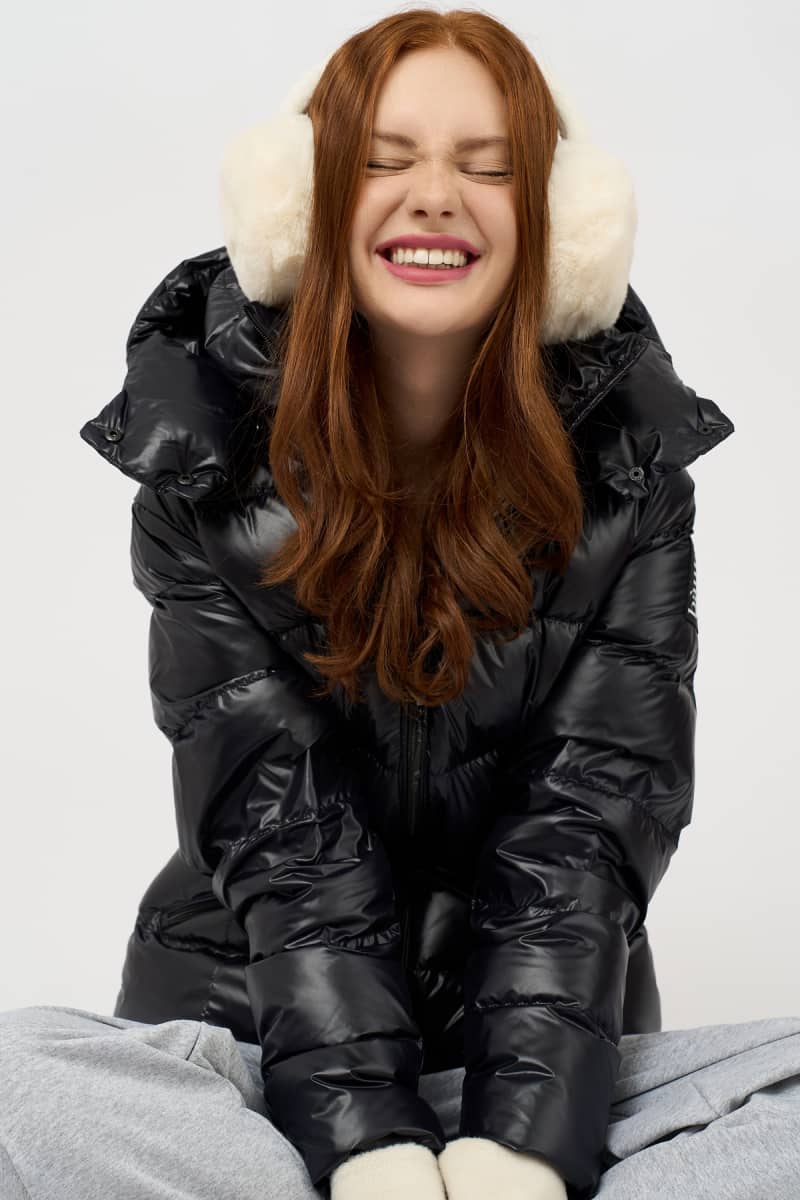 Giacca donna NERO LUCIDO - immagine 22