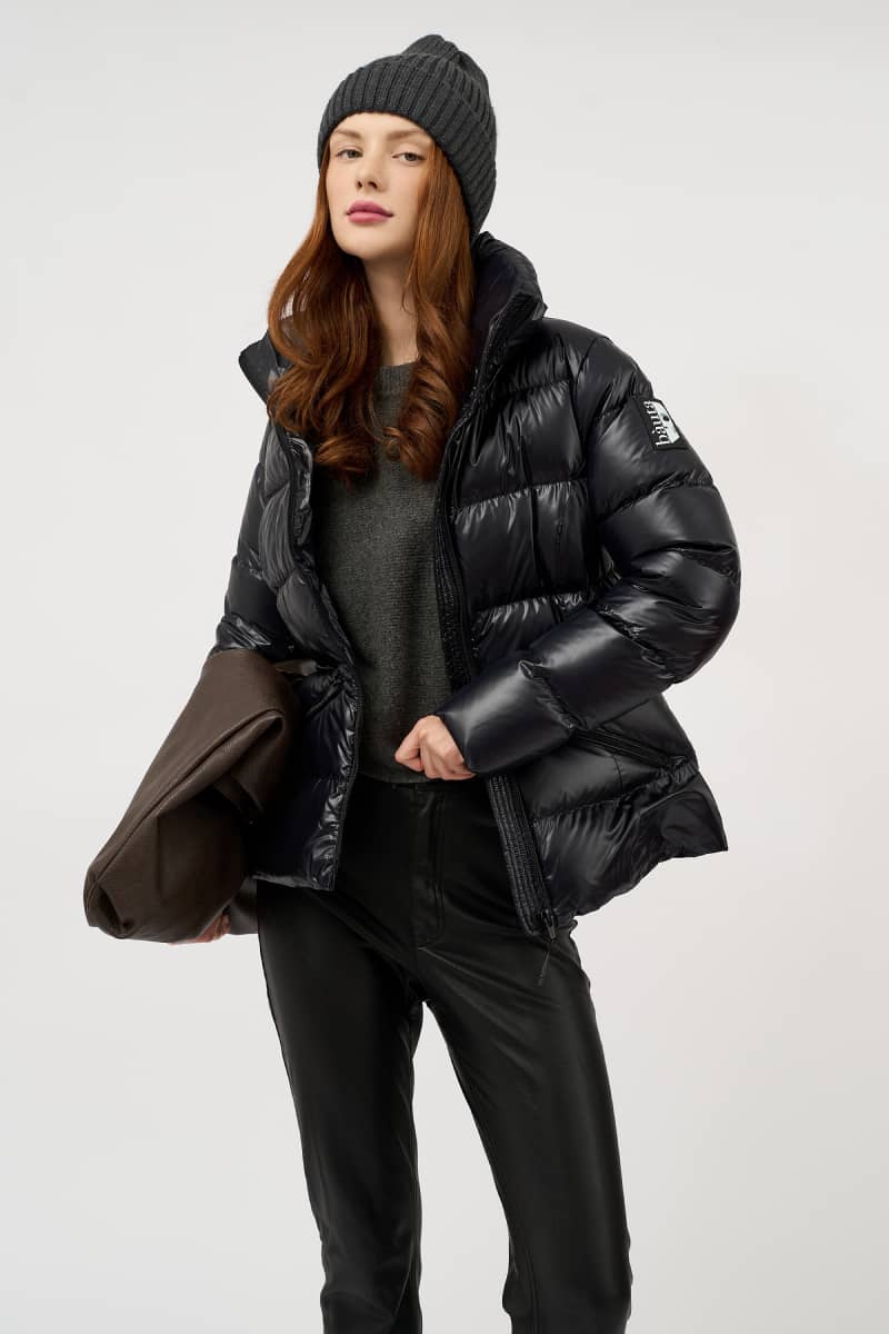 Giacca donna NERO LUCIDO - immagine 26