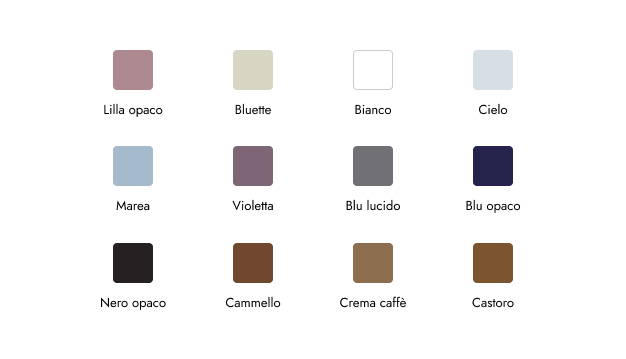 Altri colori disponibili